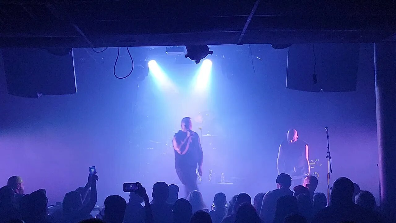 Combichrist in Houston song Never Surrender
