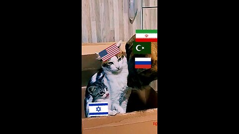 Israel and Iran and Russia and USA