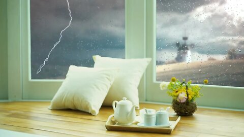 Rain Window View Still Photography Stock Footage Free HD Videos No Copyright