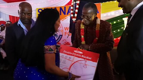 SOUTH AFRICA - Durban - King Goodwill Zwelithini hosts Diwali celebrations (Video) (ZEb)
