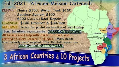 Seeds are being sown in Africa for eternity