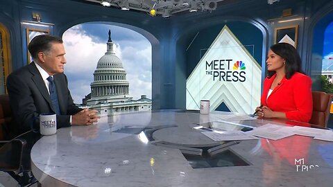 Romney To Welker: I Came Here To Ask You Whether A Position At NBC News Would Be Available For Me