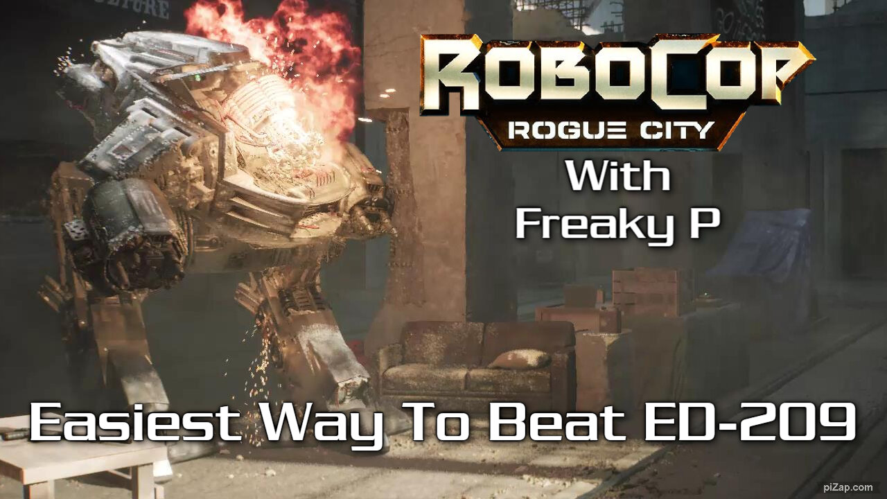 Easiest Way To Beat ED-209 / Robocop Rogue City Ep 7