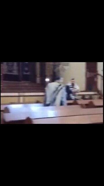 Jews Conduct Morning Prayers As Rockets and Bombs Go off Just Outside. Kharkov, Ukraine