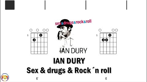 IAN DURY Sex & drugs & Rock´n roll - Guitar Chords & Lyrics HD