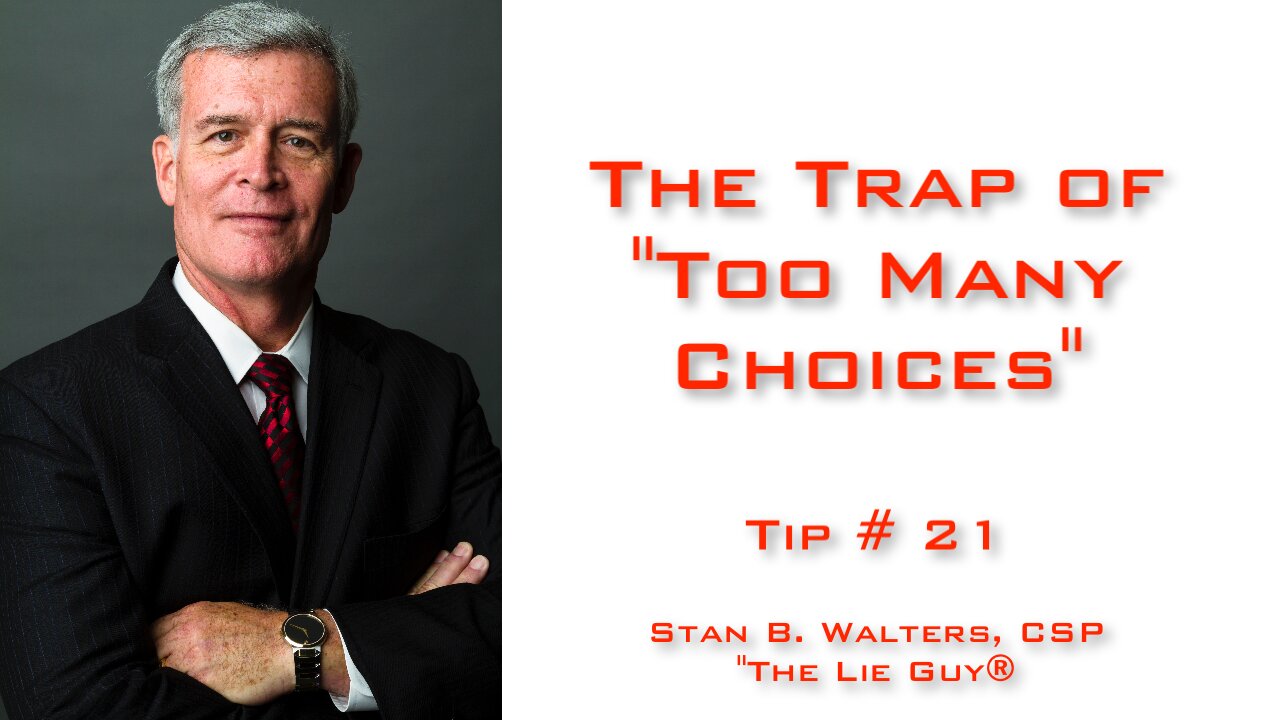 Effective Interview and Interrogation Techniques | Tip #21