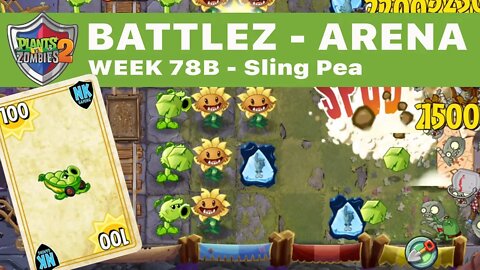 PvZ 2 - Battlez - Arena Preview Week 78 Boosterama - No Premium or Mints - 1.6 Million!