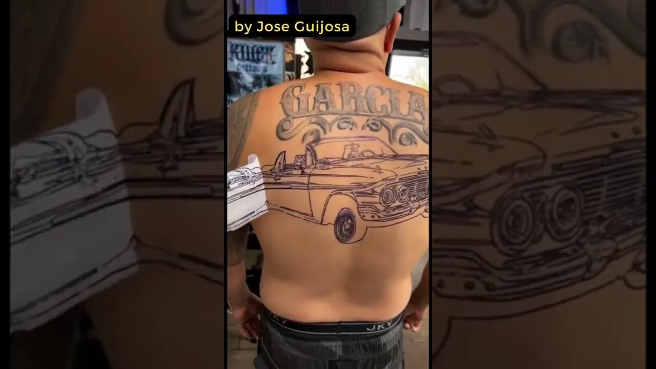 Stunning Work By Jose Guijosa #shorts #tattoos #inked #youtubeshorts