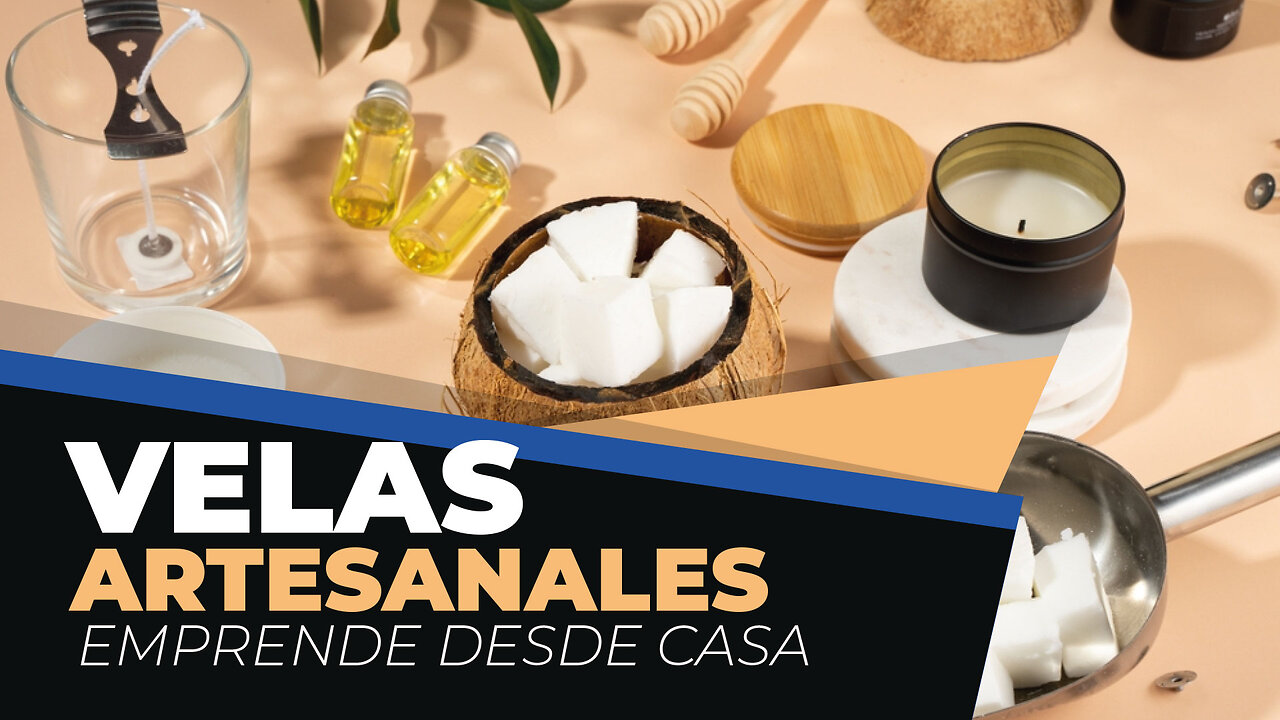 Curso de elaboración de velas artesanales