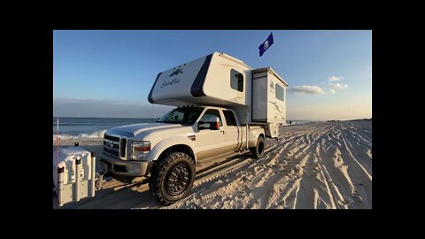 Super Singles MRAP MPT81 on a Dually Truck Camper Eagle Cap 1165 --- Part 1