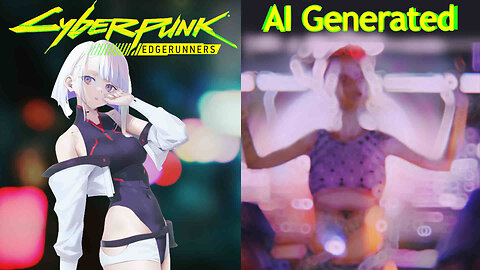AI Tries To Draw anime charactrs from Cyberpunk: Edgerunners