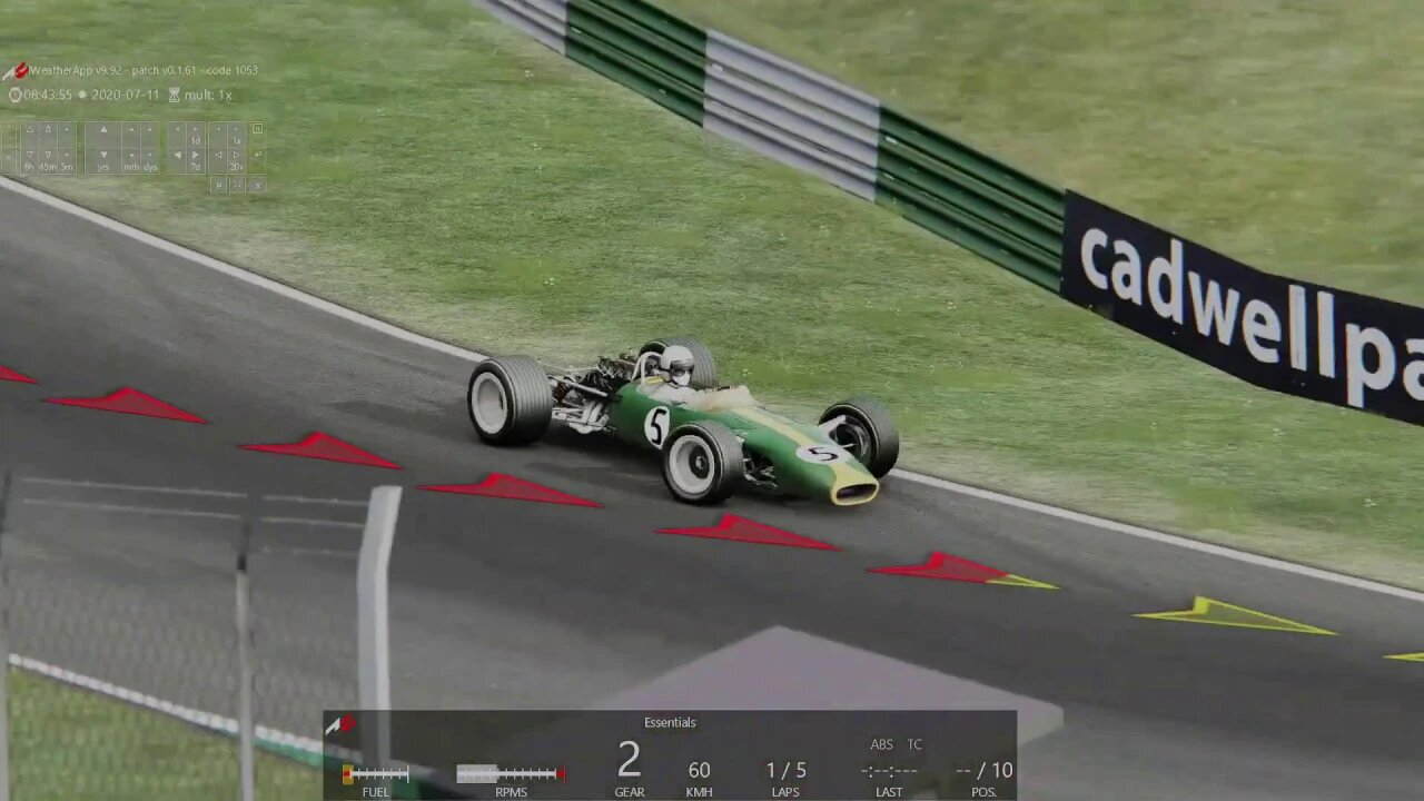 Assetto Corsa - Lotus Type 49 - Cadwell Park, Lincolnshire