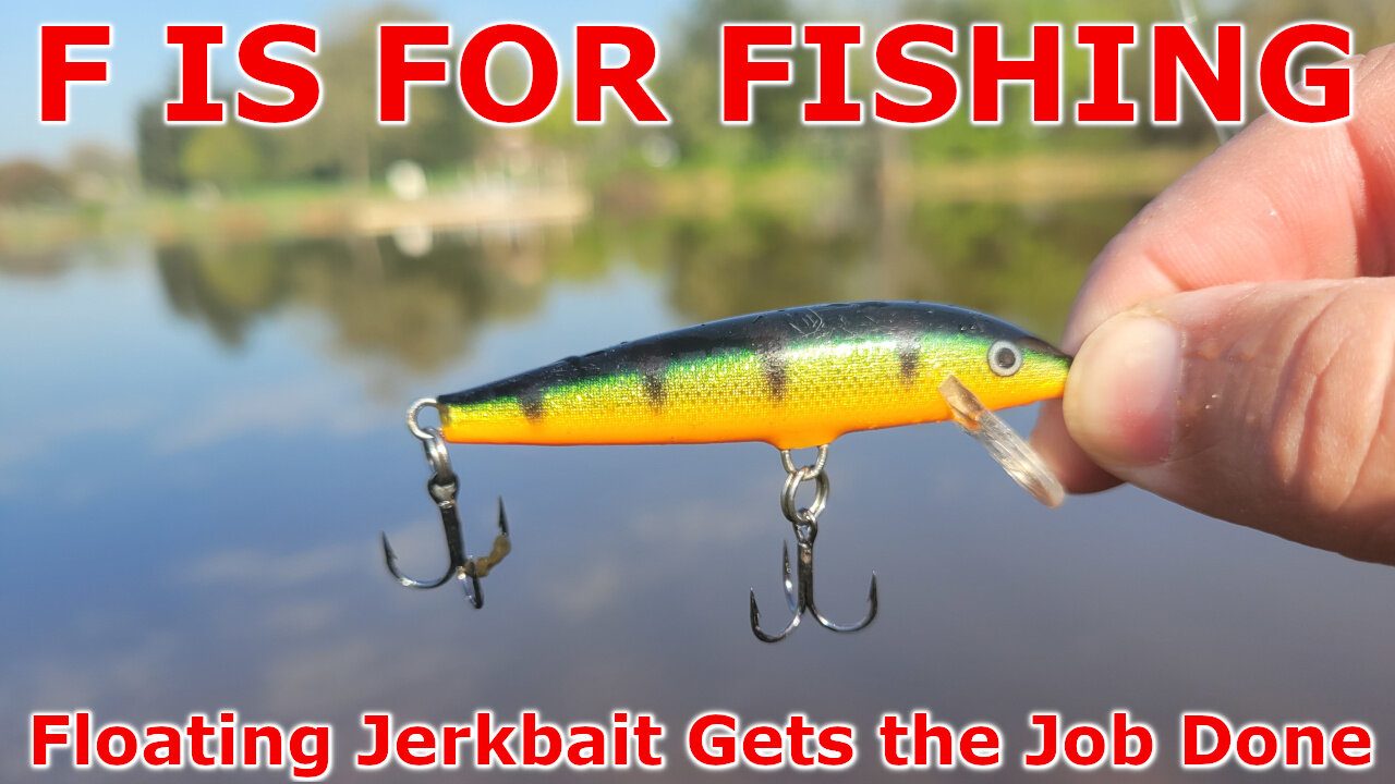 Floating Jerkbait Gets the Job Done