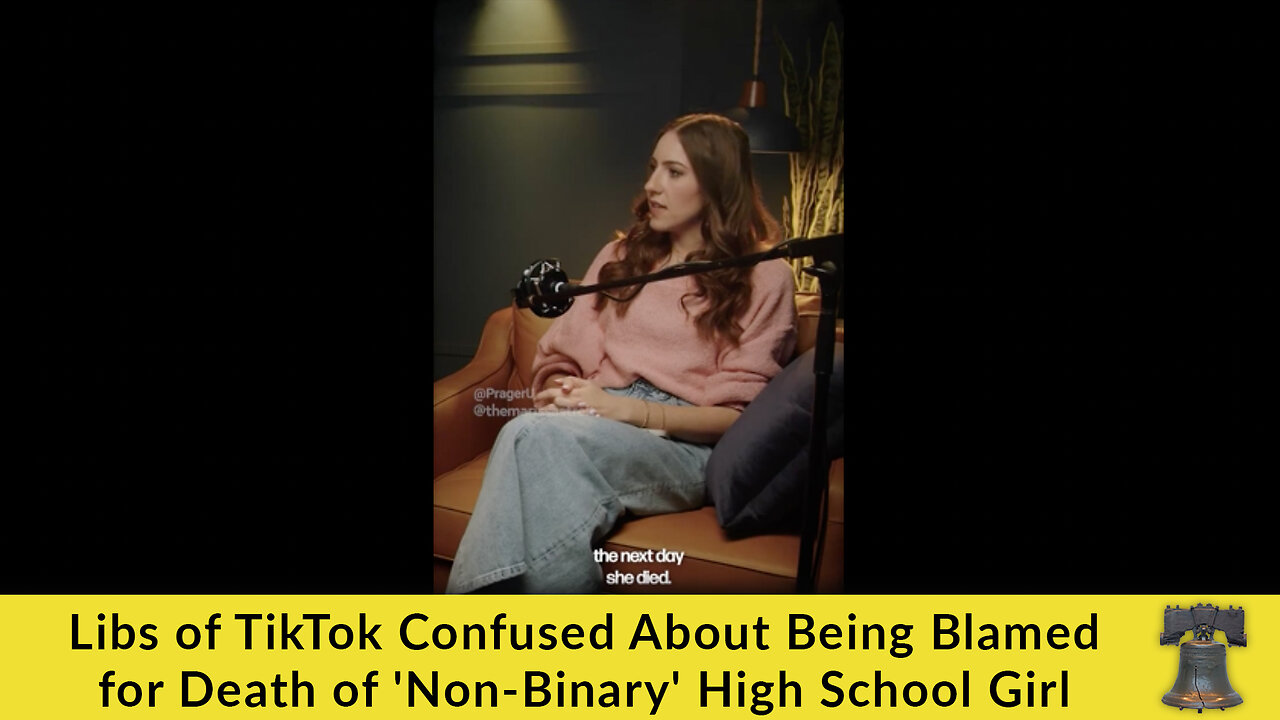 Libs of TikTok Confused About Being Blamed for Death of 'Non-Binary' High School Girl