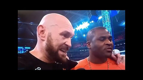 Tyson Furry calls out Francis Ngannou after win | #shorts | #viral | #trending | #tysonfurry
