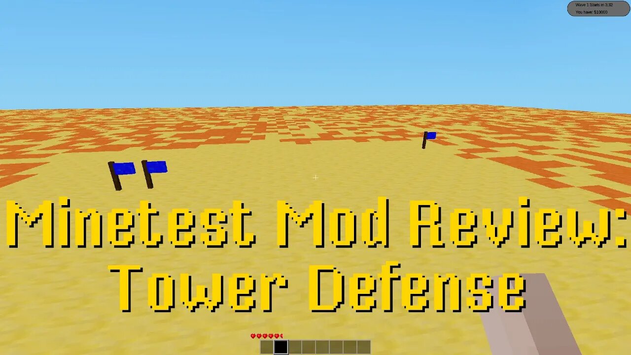 Minetest Mod Review: Tower Defense