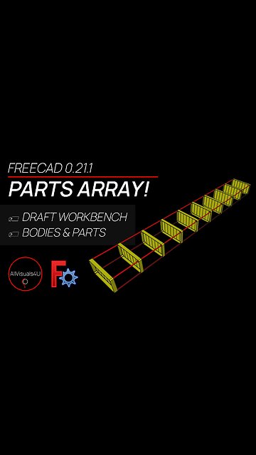 🎹 FreeCAD Pattern - FreeCAD Draft Workbench - FreeCAD Part