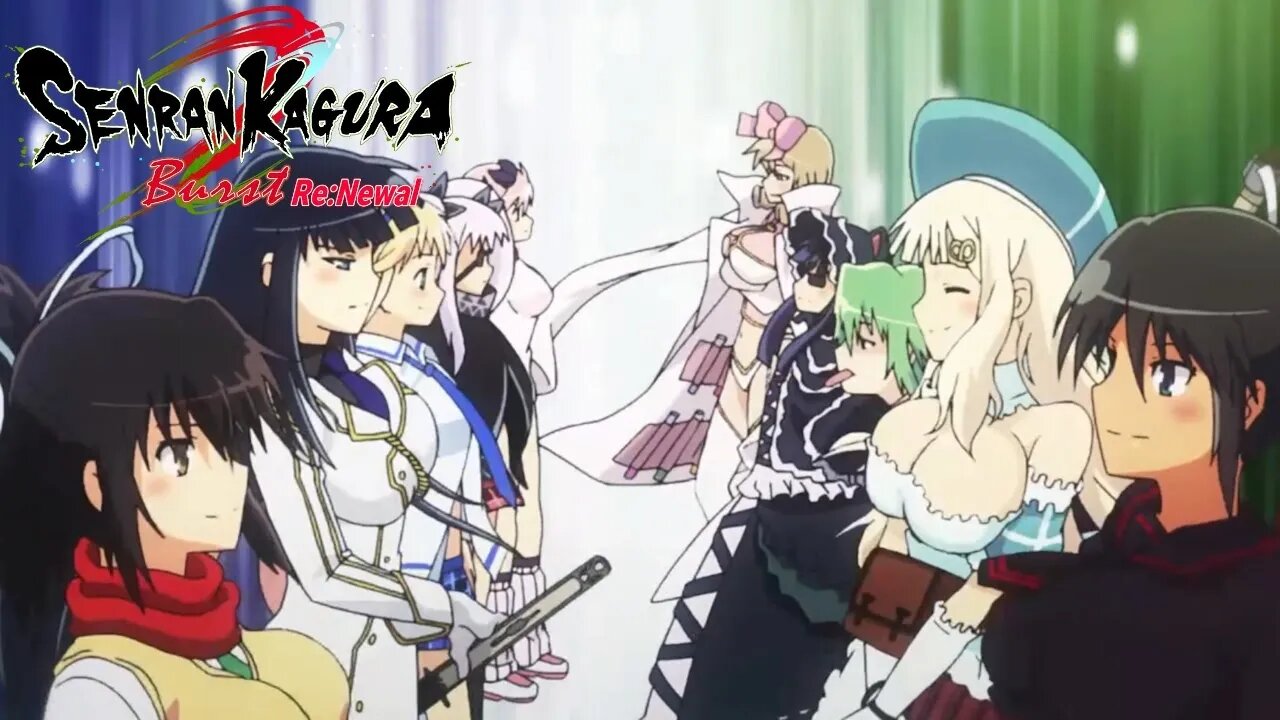 Senran Kagura Burst Re:Newal - Opening Anime Movie (PS4)