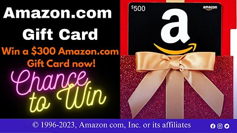 Win Amazon $300