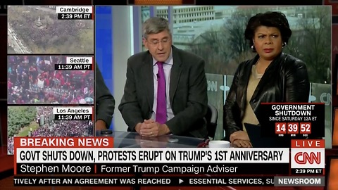 April Ryan Tells Stephen Moore — You Weren't Born Here In The U.S.