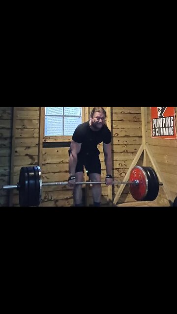 TOUGH 3x5 180 Kgs Deadlift Back-offs. Last Set
