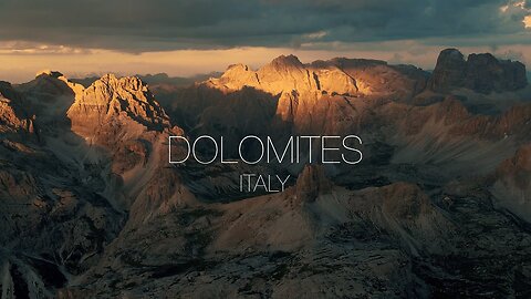 DOLOMITES - Italy Relaxation Film 4K - Peaceful Relaxing Music - Nature 4k Video UltraHD
