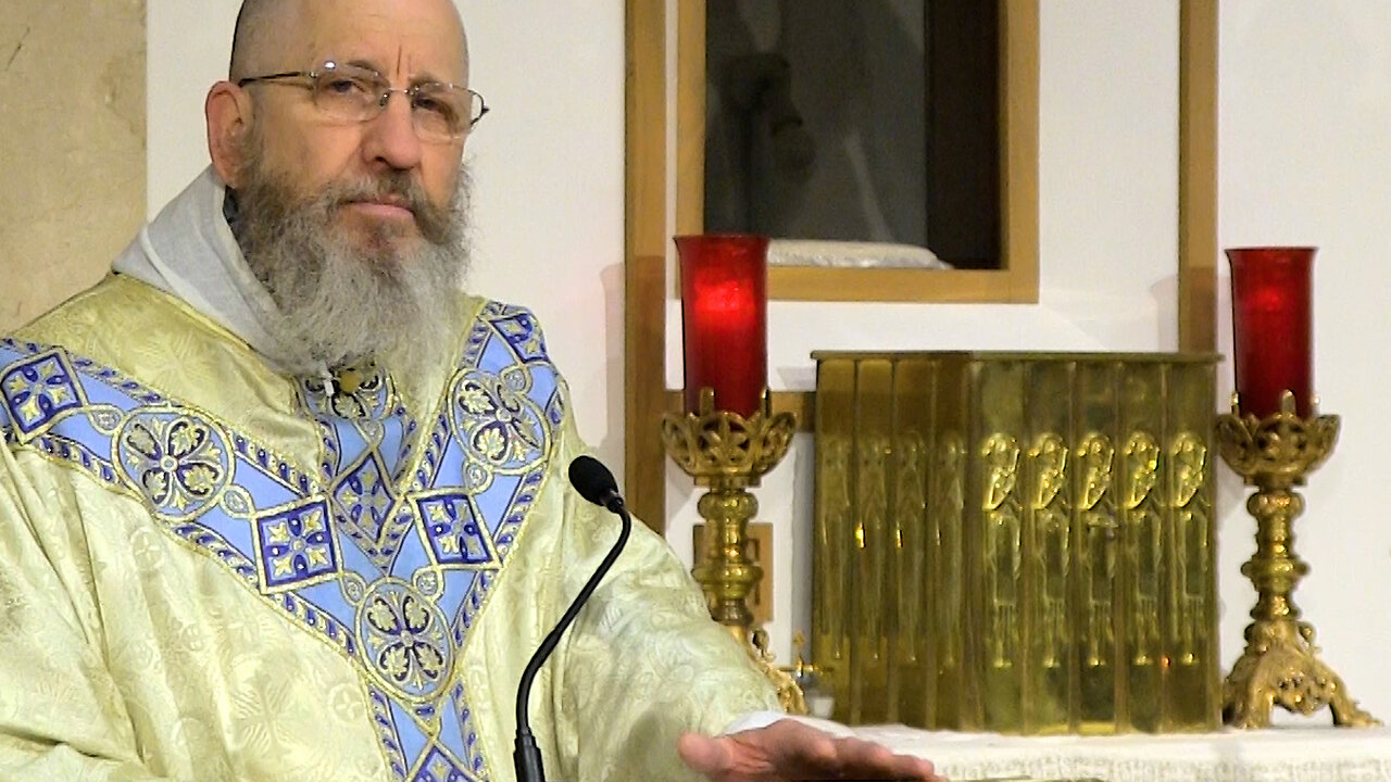 Ave Maria! HOMILY - Our Lady Queen of the Seraphic Order - December 15, 2022
