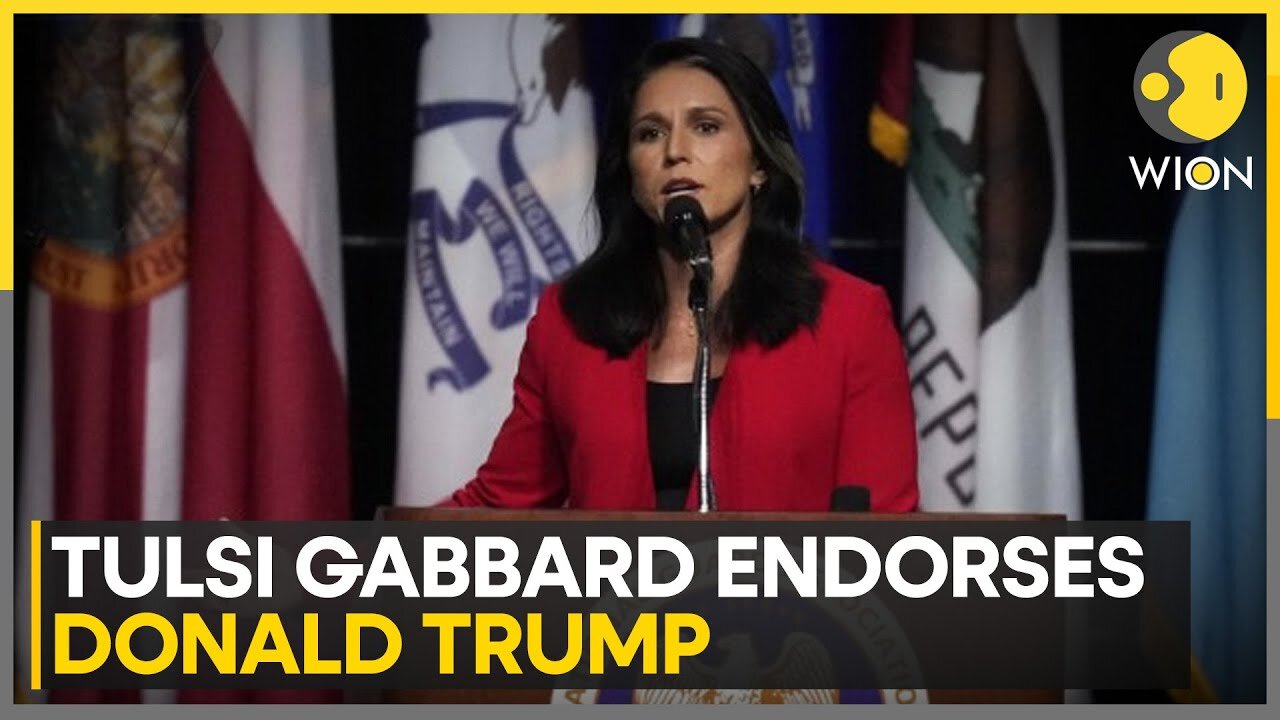 US Elections 2024: Former Democrat Tulsi Gabbard endorses Trump in 2024 Presidential race | WION