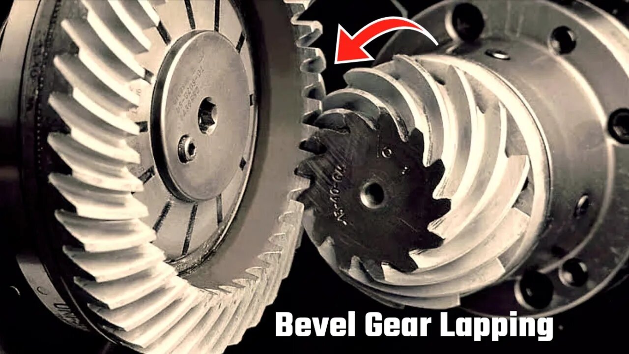 How to perfectly lap your gears with this simple bevel gear lapping technique