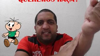 O FLAMENGO NÃO VAI CAIR! CEBOLINHA CHEGOU! QUEREMOS RAÇA!