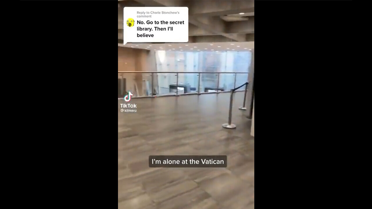 Alone At The Vatican..... 🤔