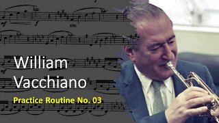 🎺🎺[TRUMPET DAILY ROUTINES] William Vacchiano Practice Routine 03