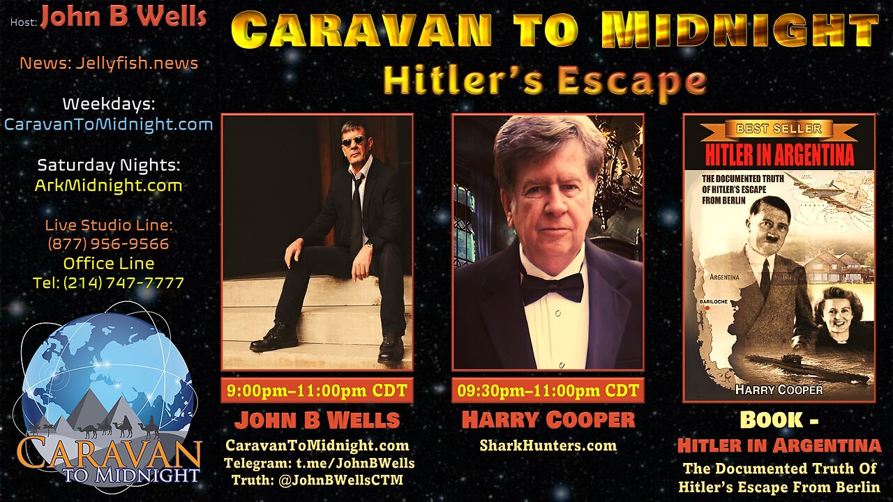 Hitler’s Escape - John B Wells LIVE