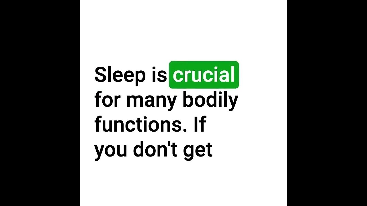 CWP 5: Lack Of Sleep Causes Cancer #shorts