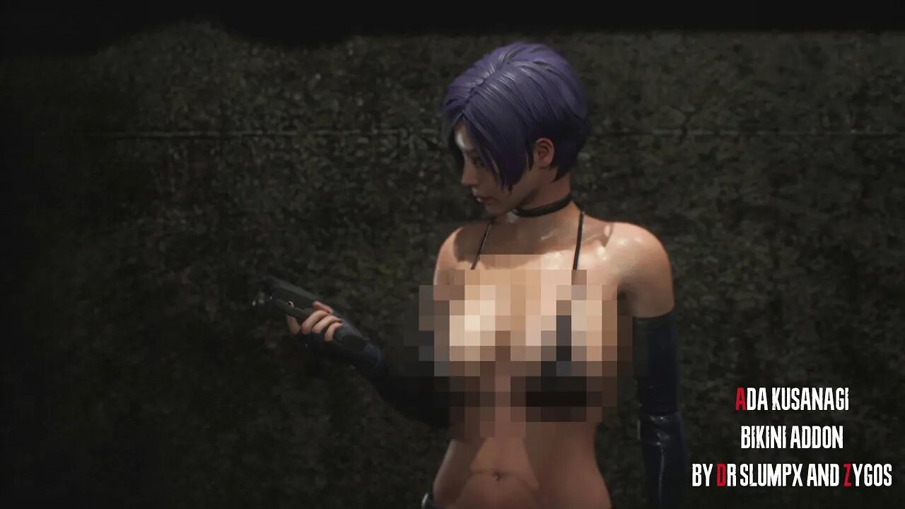 Resident Evil 2 Remake Ada Kusanagi Bikini Addon outfit
