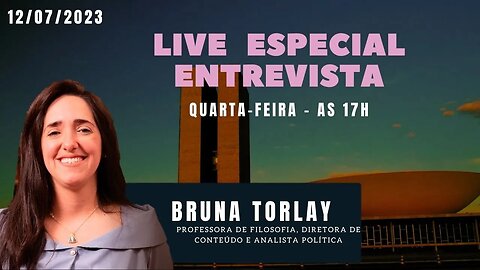 AO VIVO I CONVERSA COM A @BrunaTorlay