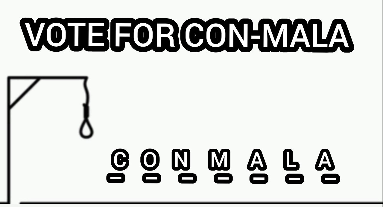 YOUR PLAYING A GAME OF HANGMAN IF YOU VOTE WRONG !