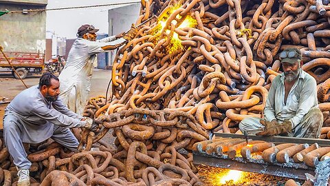 Heavy Metal Repurposed: How Ship Anchor Chains Become Powerful Pickaxes ‎‎‎@atomthings7923