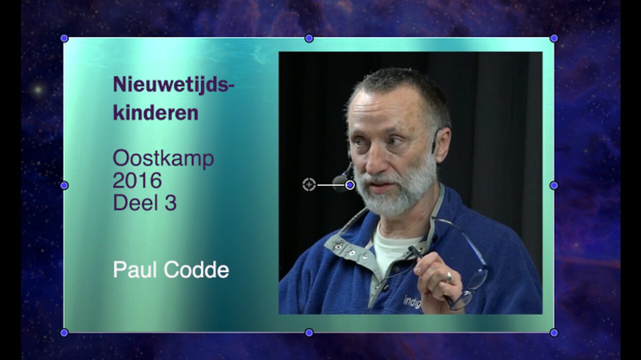 Paul Codde in Oostkamp - Nieuwetijdskinderen- Lezing - Deel 3 - Indigoplatform