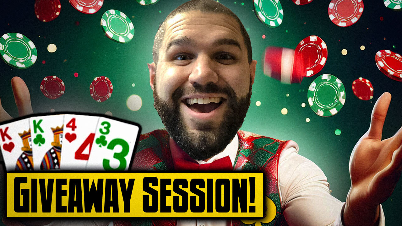 It's Christmas and I'm feeling generous! (Poker Vlog #58)
