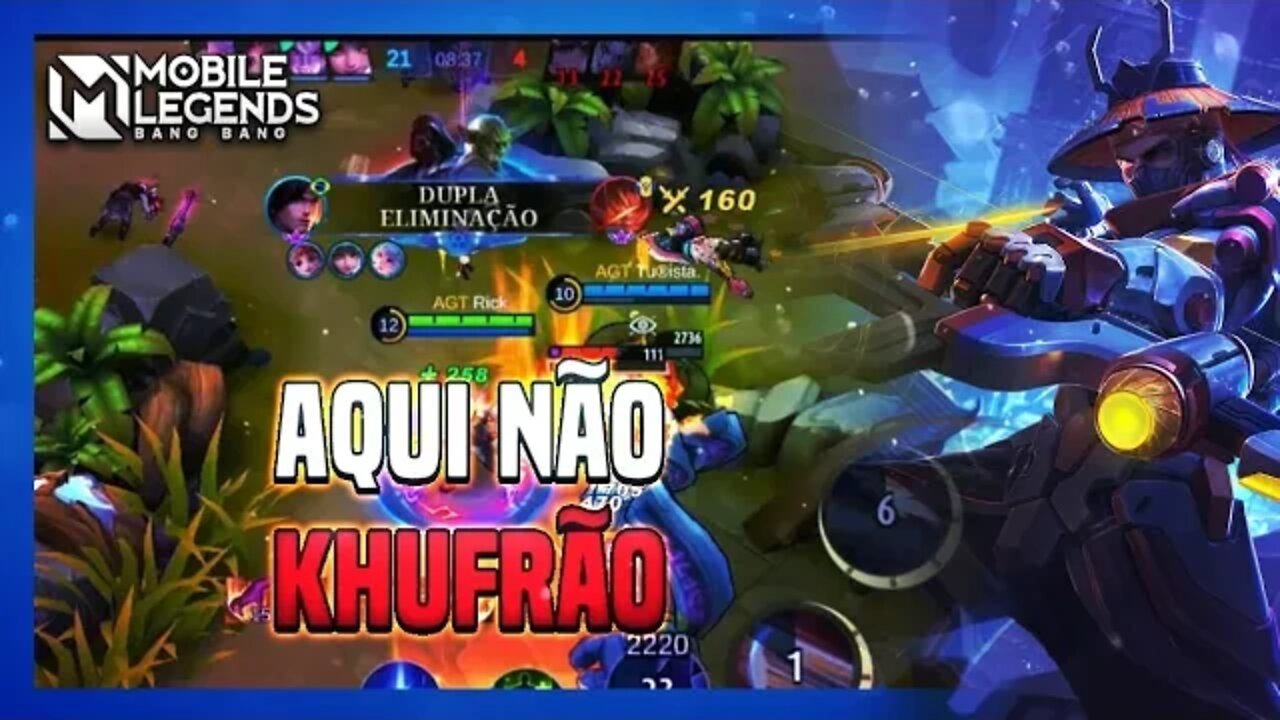 ELE É COUNTER DO KHUFRA, MAS AINDA CLICA NA RANK? | MLBB