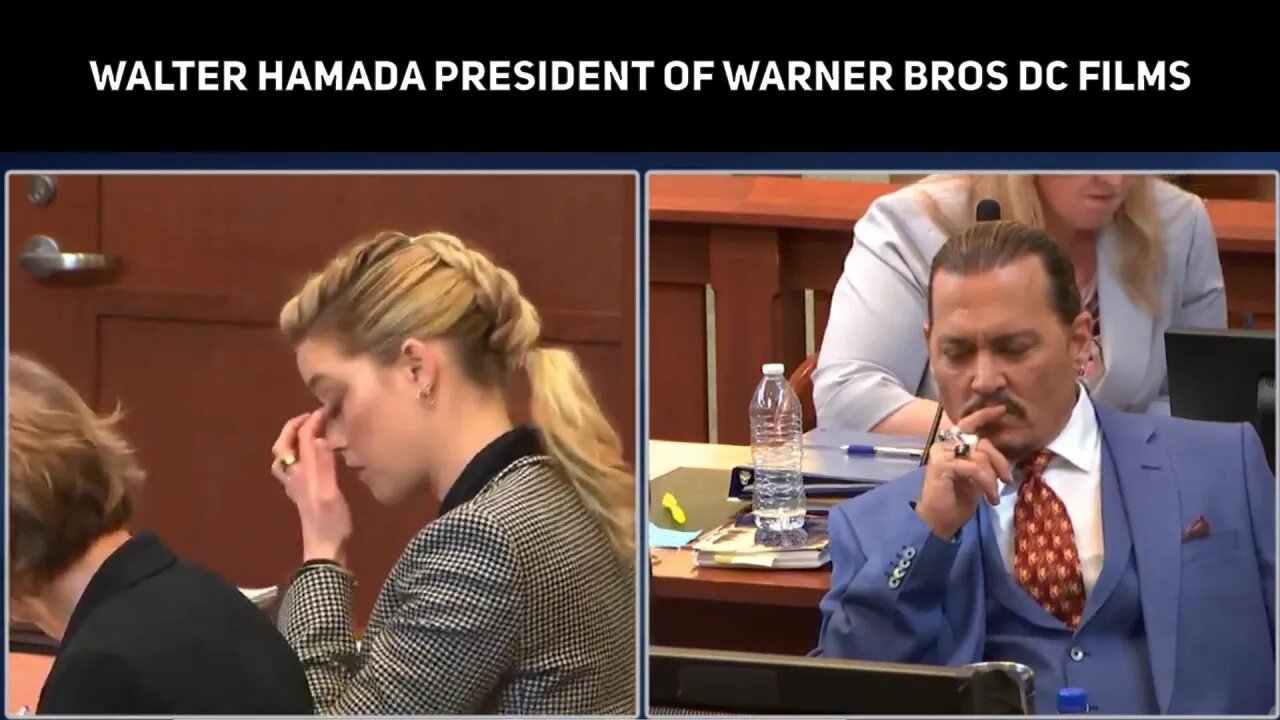 Walter Hamada OBLITERATES Amber Heard's claims