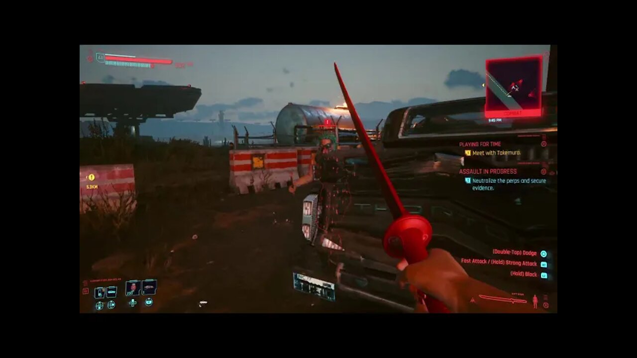 Katana fun! (Cyberpunk 2077)