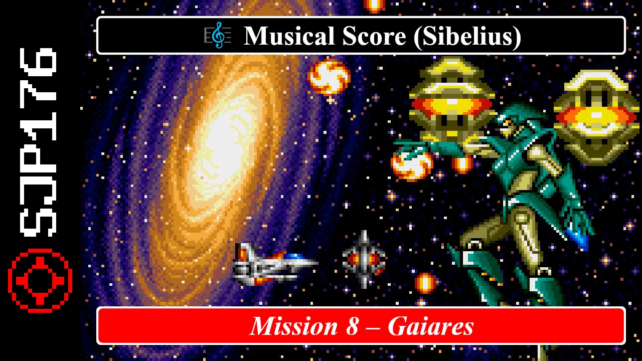 Mission 8 – Gaiares – Shinobu Ogawa | Musical Score (Sibelius)