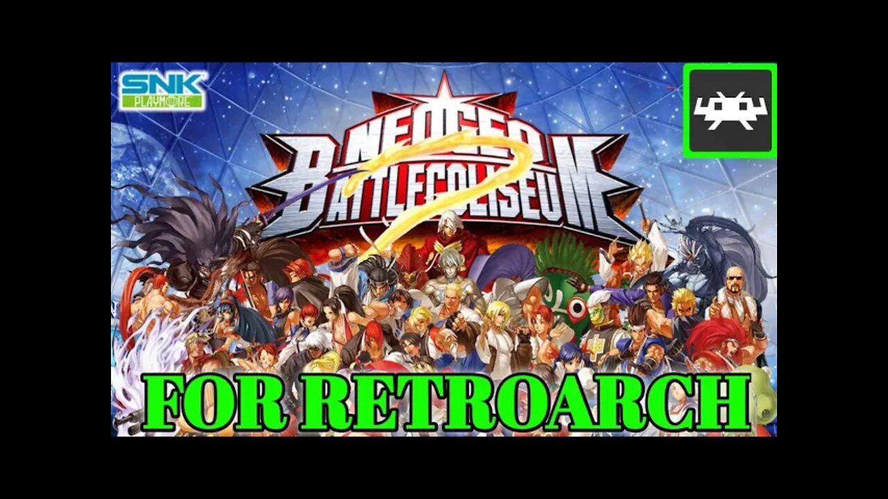 How to Play NEOGEO BATTLE COLISEUM for Retroarch Emulator