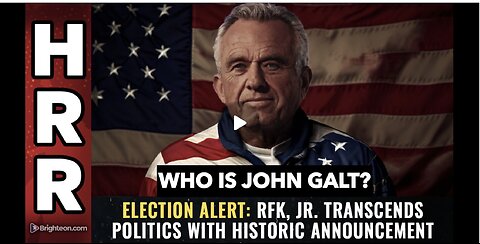 Mike Adams HEALTH RANGER W/ ELECTION ALERT: RFK, Jr. TRANSCENDS politics with historic announcement