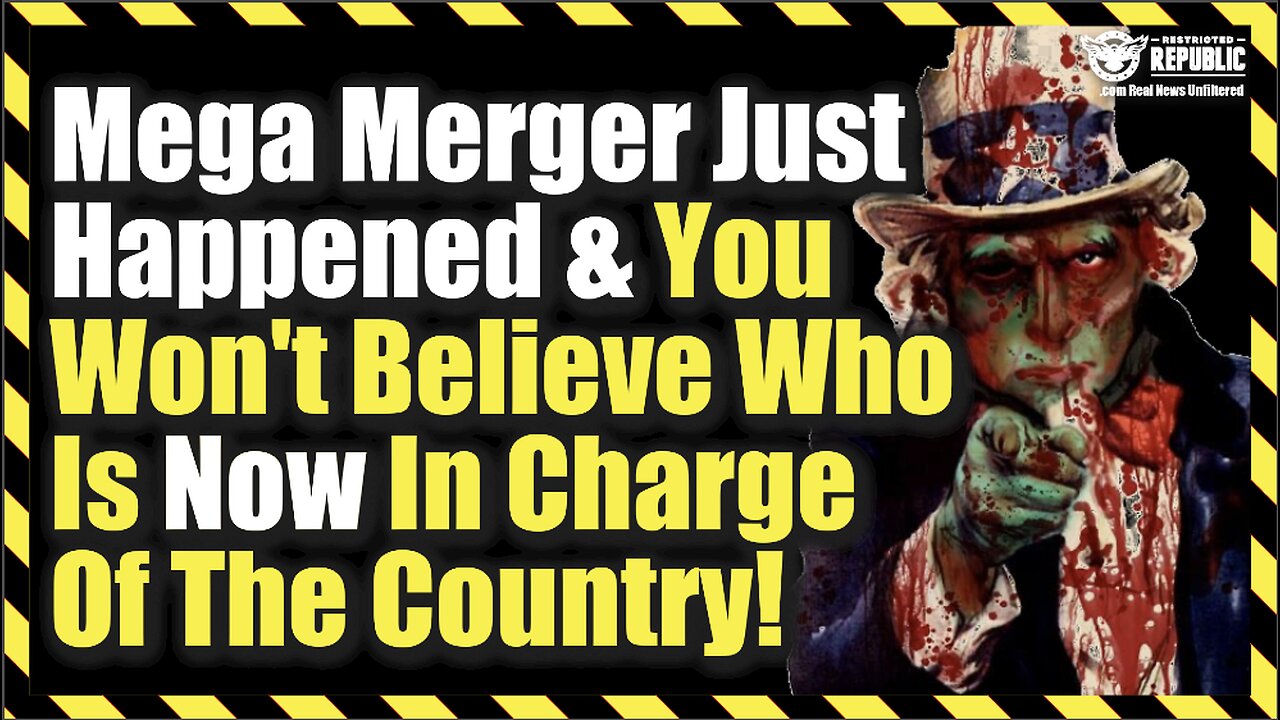 Mega Merger Just Happened & You Won’t Believe Who Is Now In Charge Of The Country!