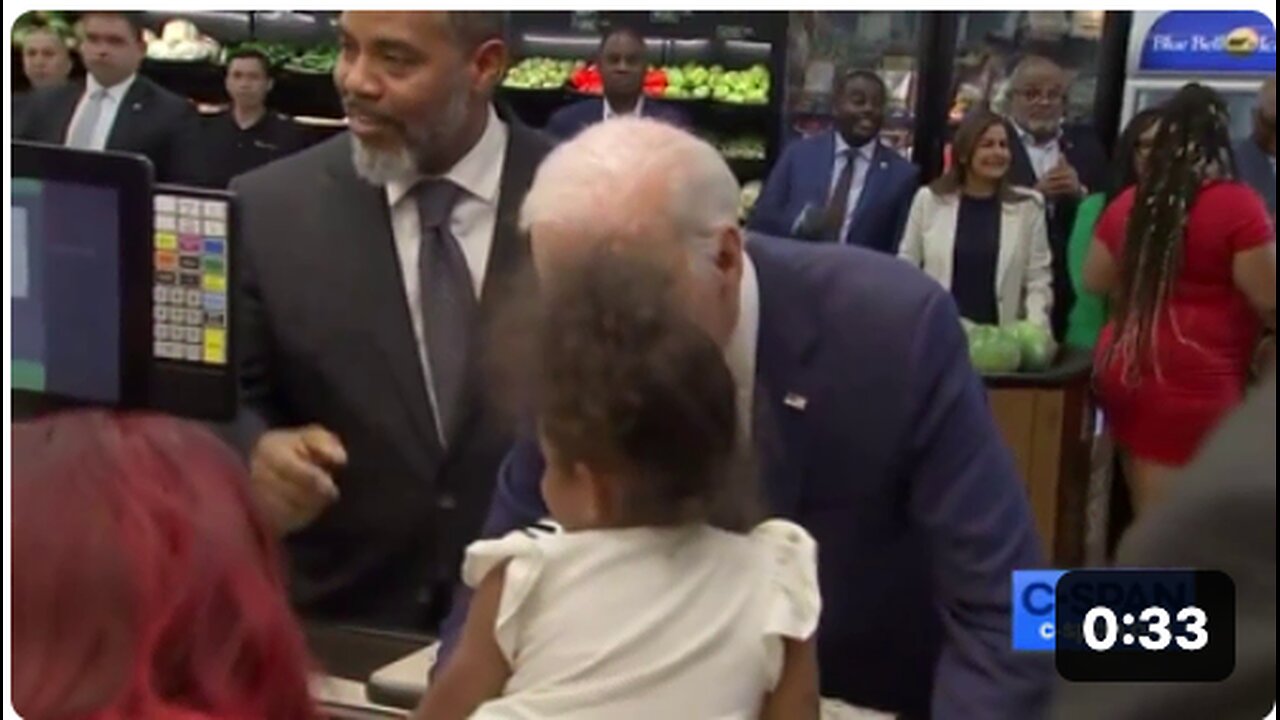 Biden has gone back to sniffing children on the campaign trail....