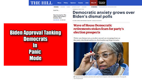 Democrats Terrified of Possible Red Wave In 2022 Midterms