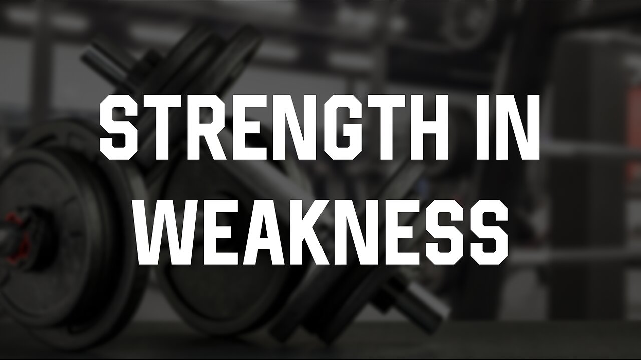 12-03-23 - Strength In Weakness - Andrew Stensaas